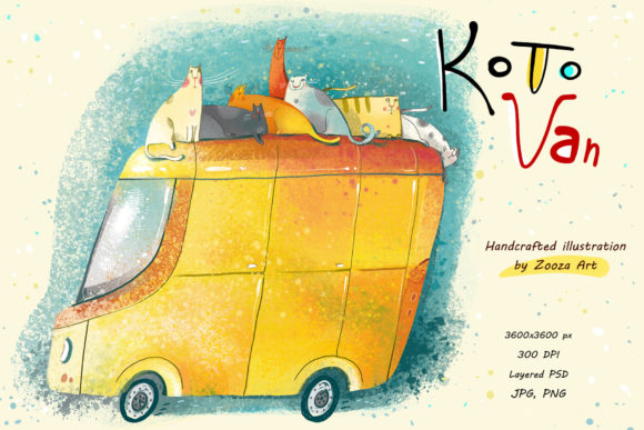 Koto Van - Watercolor Illustrations